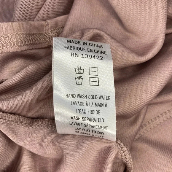 Tobi Jamee Plunging Neckline Maxi Dress NWT | Mauve | Size S - Picture 9 of 10